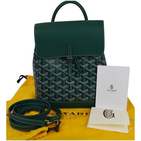 goyard mini alpin green